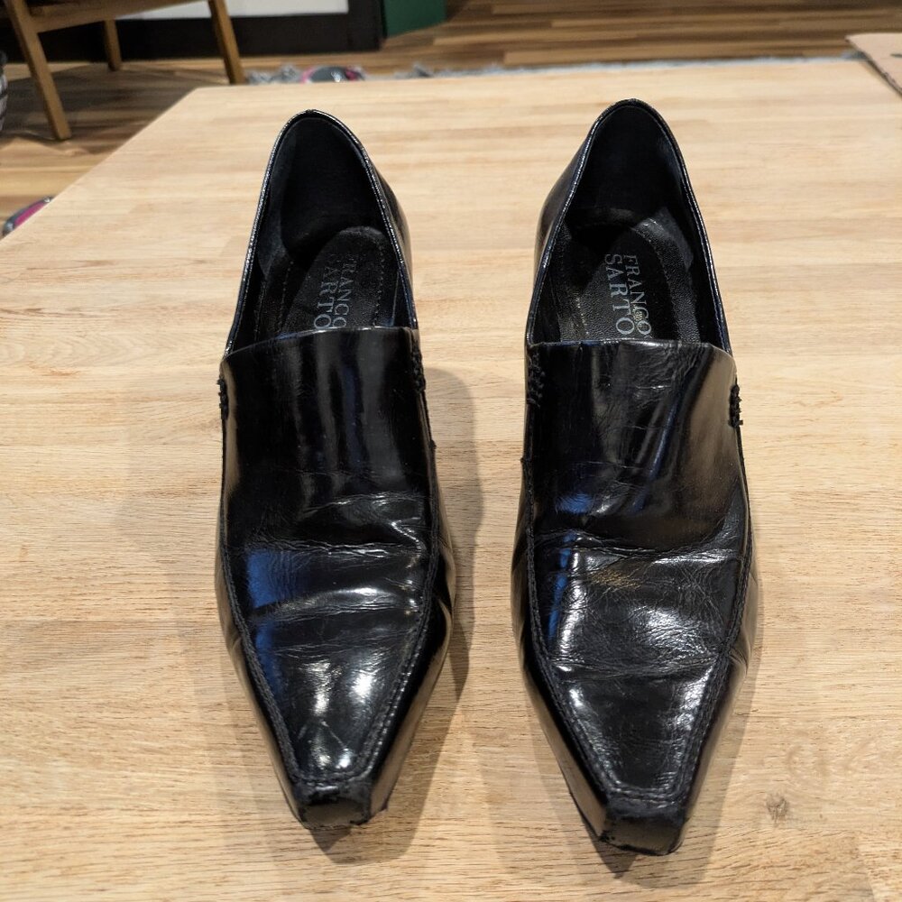 Women's Franco Sarto Black Heels - Size  7.5